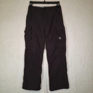 Mountain Hardwear Convertible Men's lightweight hiking pants, size Small, Brown
